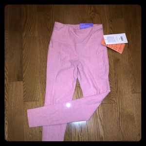 NWT X by Gottex high rise pink leggings (XS)
